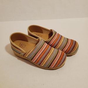 Dansko Vegah jute rainbow Espadrilles clogs